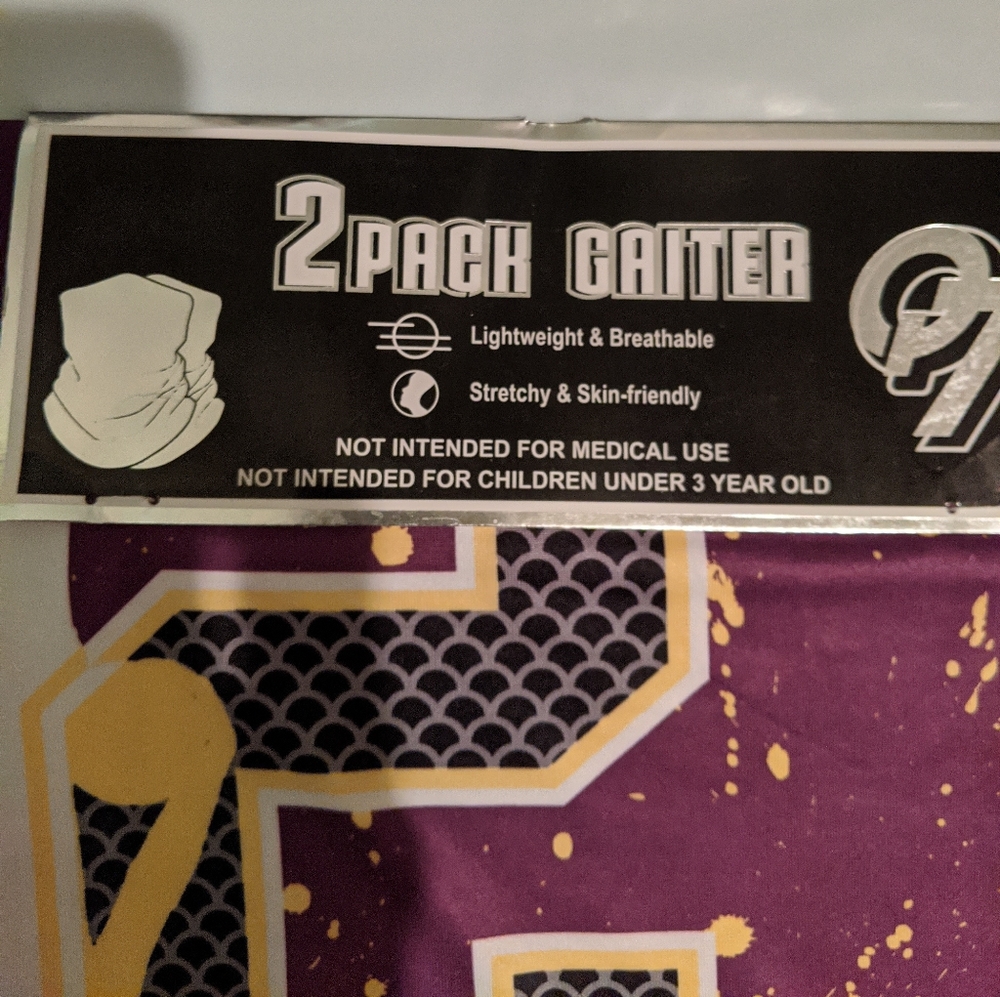 2 pack kobe bryant gaitor mask